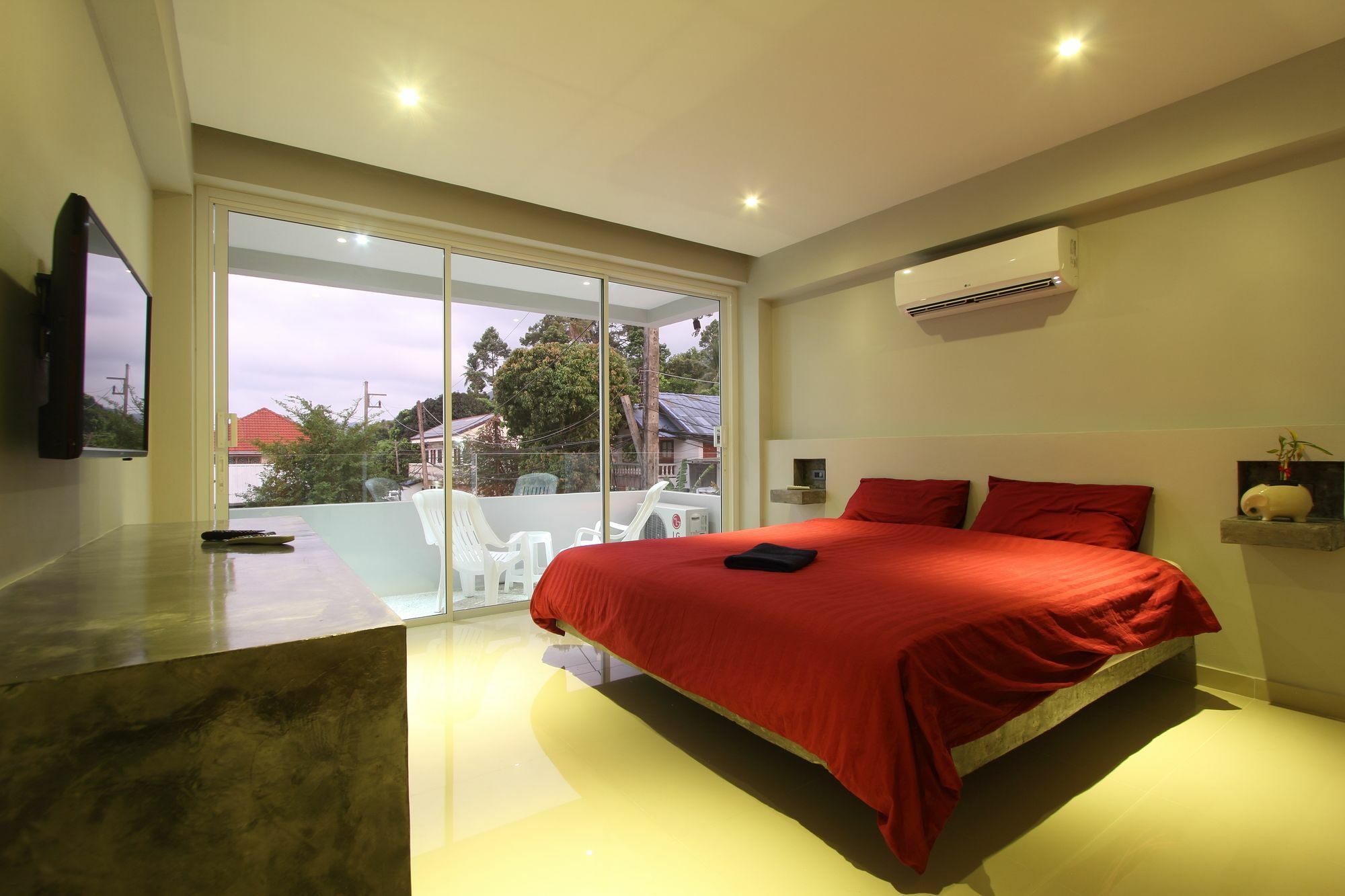 Twin Lotus Samui Hotel Bophut Bagian luar foto