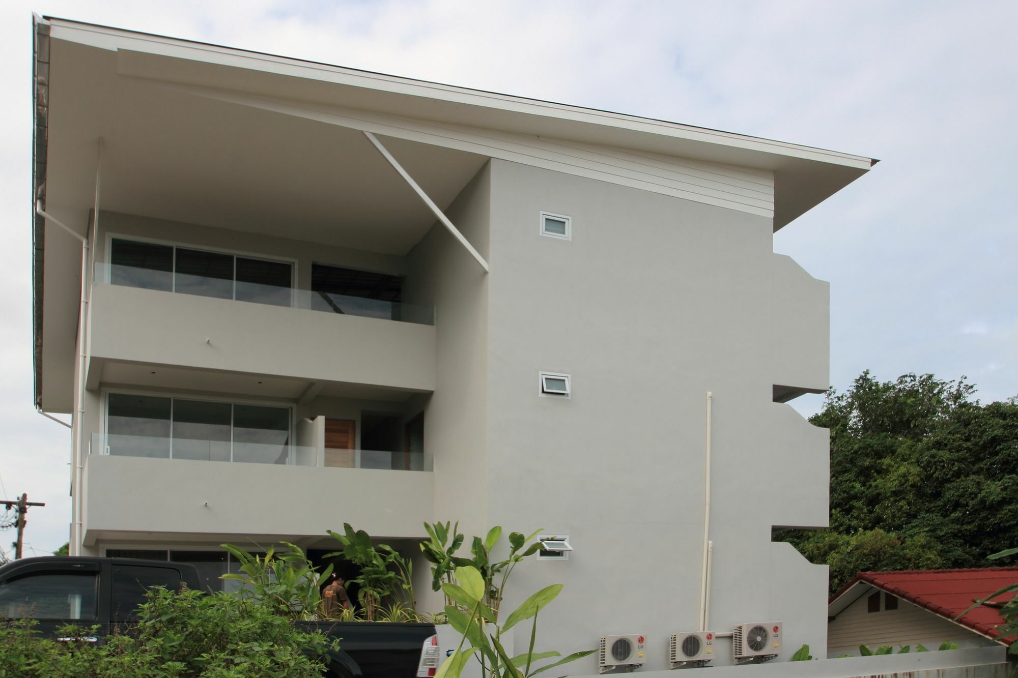 Twin Lotus Samui Hotel Bophut Bagian luar foto