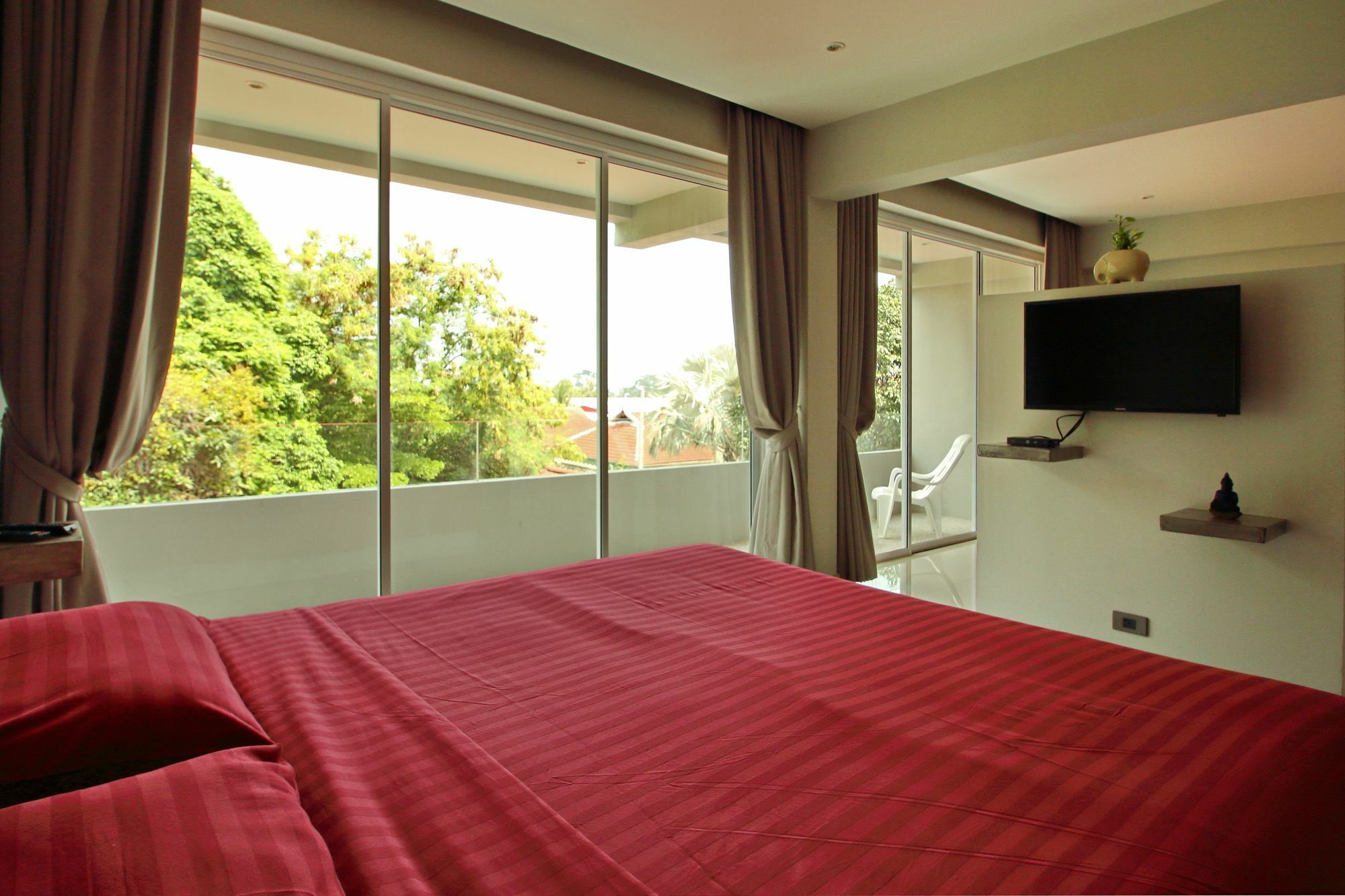 Twin Lotus Samui Hotel Bophut Bagian luar foto